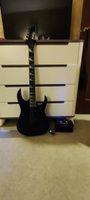 IBANEZ GIO GRG121DX-BKF BLACK FLAT электрогитара, цвет чёрный матовый #6, Мария Г.