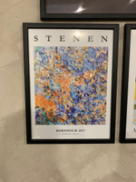 Постер "Stenen Blue" 30х40см #10, Лилия Б.