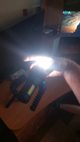 LED/COB кемпинговый прожекторный фонарик, 400 люмен, USB-зарядка, подходит для наружного использования, кемпинга #5, Сергей Ф.