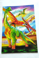 Деревянный пазл для детей Динозавр Брахиозавр 80 деталей #3, Luda A.