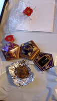 Шоколадная лягушка "Chocolate Frog" из мира Гарри Поттер, классическая (с карточкой волшебника), подарочная упаковка #8, Ксения К.