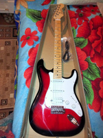 Электрогитара (Stratocaster) Jordani ST100 Red #70, Ринат В.