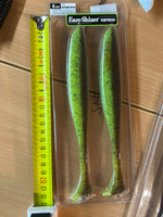 Приманка силиконовая Keitech Easy Shiner 8" #401 Green Pumpkin / Chartreuse #15, Владимир С.