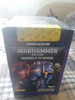 PANINI / Наклейки Панини WARHAMMER 40000 50 пакетиков в боксе Вархаммер #1, Роман В.