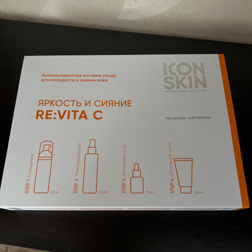 ICON SKIN Набор уходовой косметики для лица RE:VITA C для сияния и ...