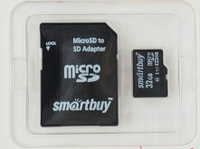 32 Гб Карта памяти SmartBuy microSDHC Сlass 10 с адаптером SD #144, Светлана