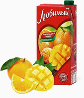 Напиток сокосодержащий Любимый Апельсиновое Манго, 0,95 л #52, Иван