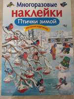 Птички зимой. Многоразовые наклейки | Александрова Ольга Викторовна #7, Елизавета Ч.