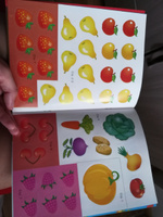 Овощи фрукты и ягоды. Развивающая книжка с наклейками | Маврина Лариса Викторовна #31, Мария П.