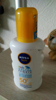 Детский солнцезащитный спрей NIVEA Sun Ультра защита для чувствительной кожи SPF 50+, сверхводостойкий, 200 мл #8, Андрей