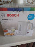 Bosch Электрический чайник CompactClass TWK3A051, белый #8, Антон М.