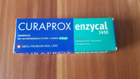 Зубная паста с фтором CURAPROX Enzycal 1450 ppm для взрослых и детей от 12 лет, абразивность RDA 60, для ежедневной гигиены, без сахара 75 мл #20, KseniА