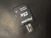 32 Гб Карта памяти SmartBuy microSDHC Сlass 10 с адаптером SD #142, ПД УДАЛЕНЫ