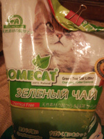 Наполнитель кукурузный для кошачьего туалета Homecat, комкующийся, зеленый чай 6 л 1 шт #182, Лена