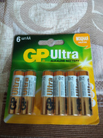 Батарейки пальчиковые GP Ultra 15А (LR06) АА 1,5V щелочные (алкалиновые), 6 шт #130, Игорь С.