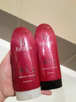 Kerasys Укрепляющий корейский кондиционер для сияния волос 200 мл, Oriental Premium увлажняющий уход от выпадения волос, Корея #91, Мария