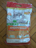 Наполнитель кукурузный для кошачьего туалета Homecat, комкующийся, без отдушки 6 л 1 шт #144, Ruslan A.