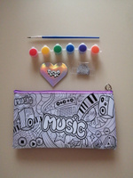 Набор для творчества Danko Toys "My Color Clutch. Пенал-раскраска Мульт. Музыка" #2, Андрей Т.
