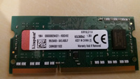 Kingston Оперативная память ValueRAM DDR3L 1600 МГц 1x4 ГБ (KVR16LS11/4) #8,  Евген