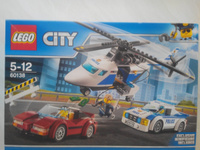 Конструктор LEGO City Police Стремительная погоня, 294 детали, 5+, 60138 #125, Вячеслав К.